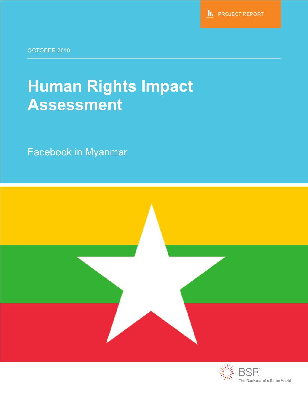 BSR, "Human Rights Impact Assessment: Facebook in Myanmar"