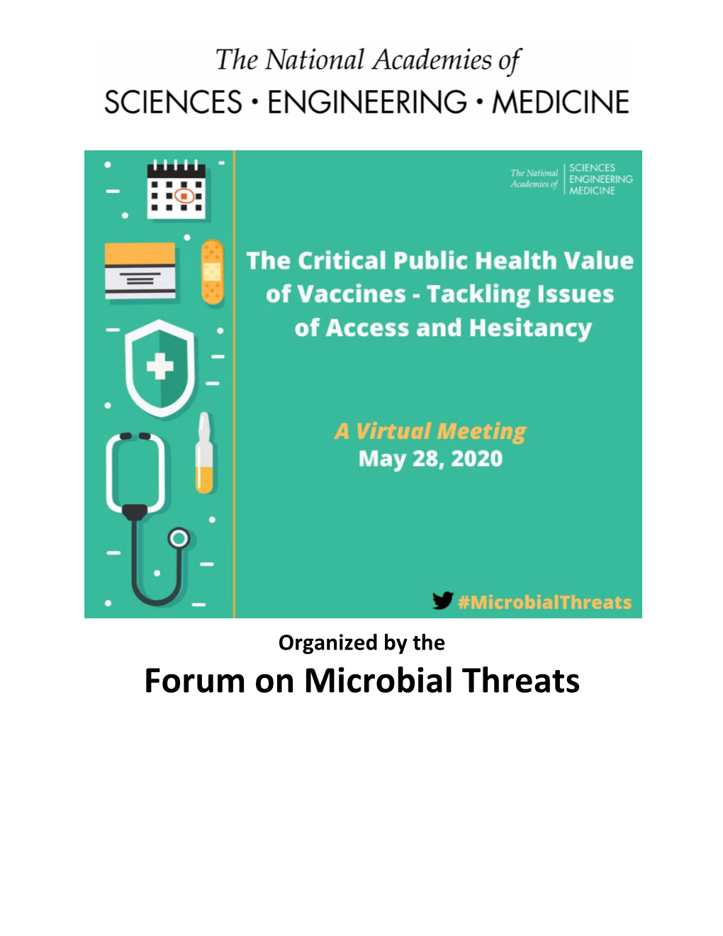 Forum on Microbial Threats