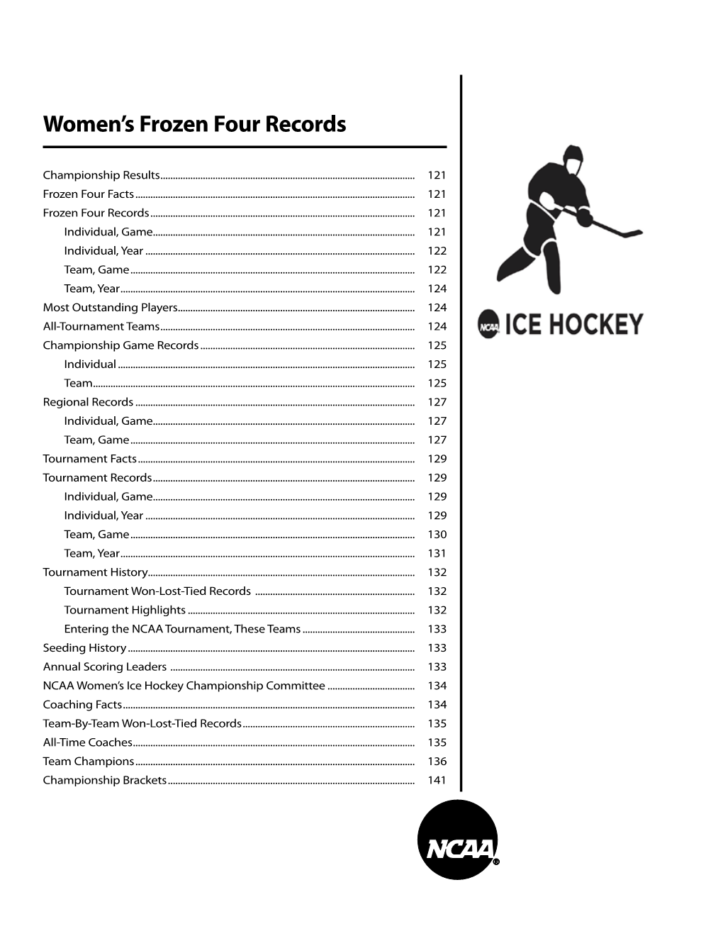 Women's Frozen Four Records