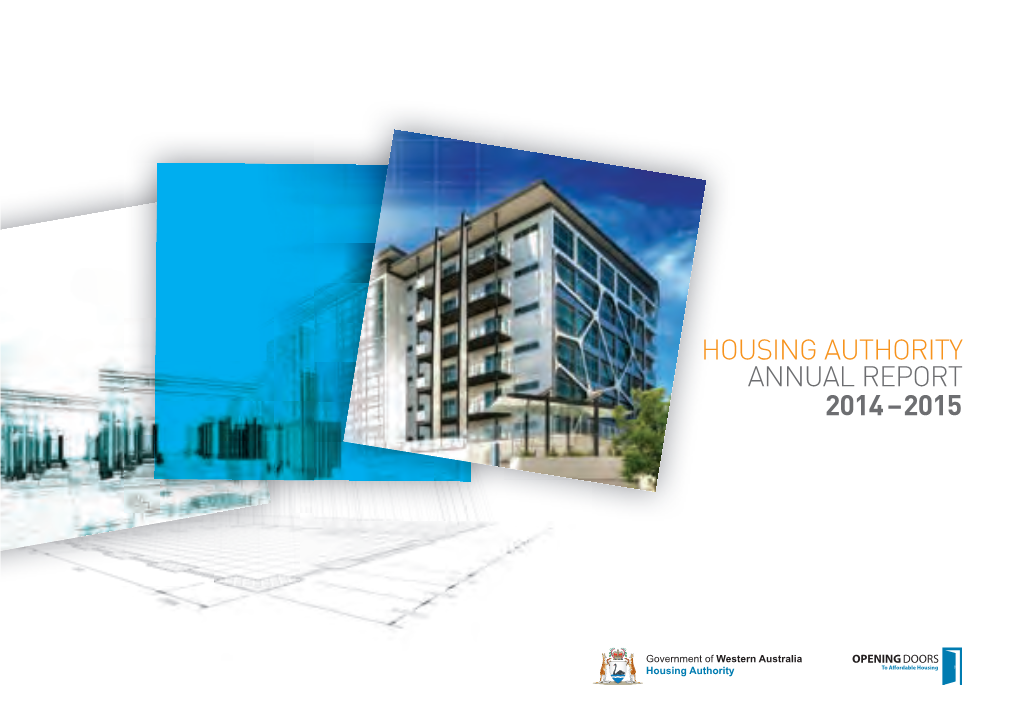 Housing Authority Annual Report 2014-2015