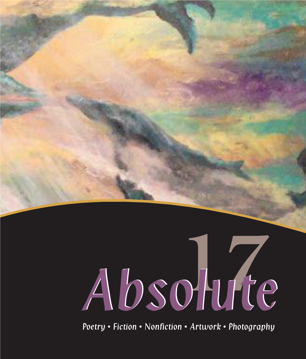 Absolute 2017 Absolute Is Published Annually by the English and Humanities Division of Oklahoma City Community College