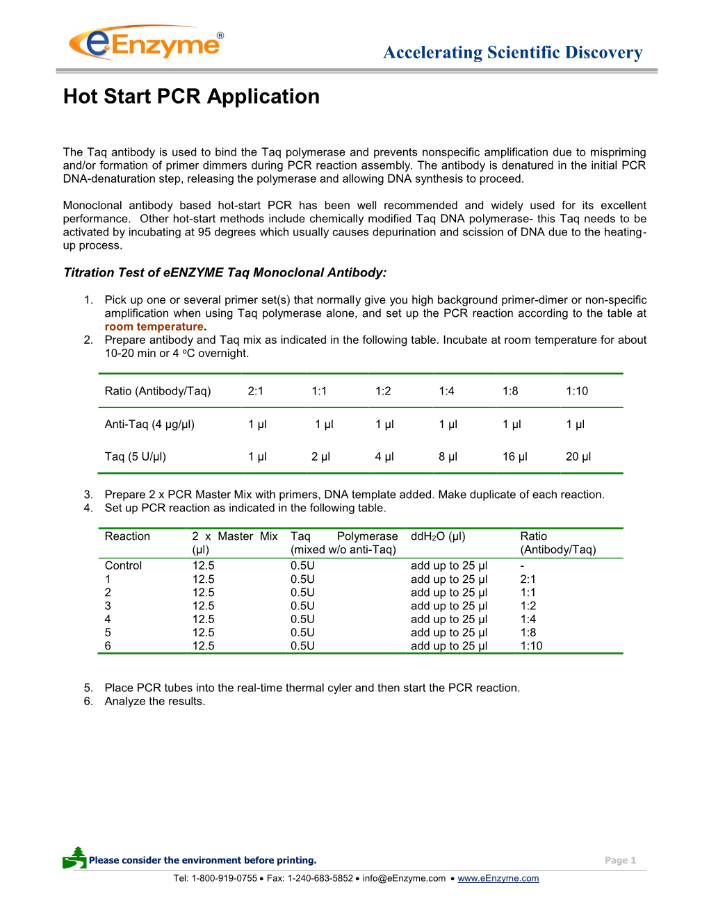 Custom Antibody Project