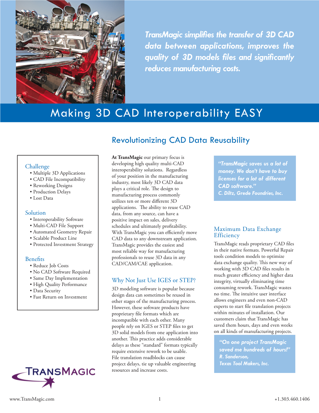 Making 3D CAD Interoperability EASY