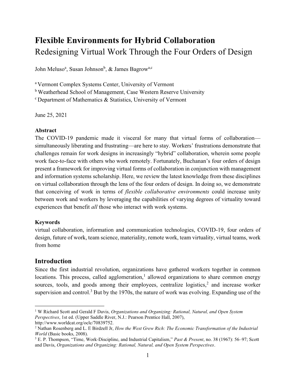 Redesigning Virtual Work Through the Four Orders of Design