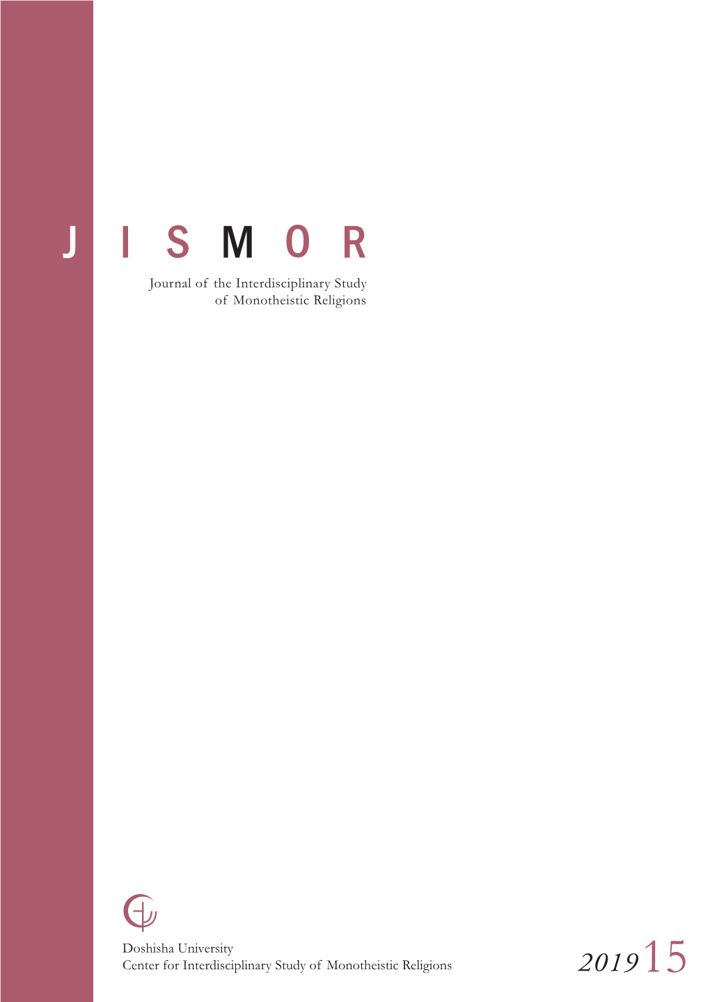 JISMOR15：Full Text