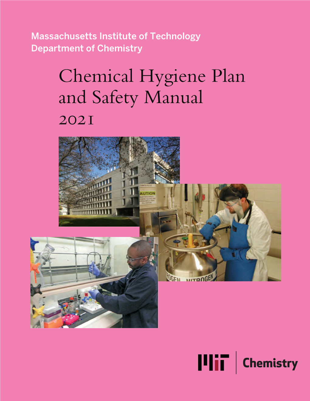 Chemical Hygiene Plan and Safety Manual 2021