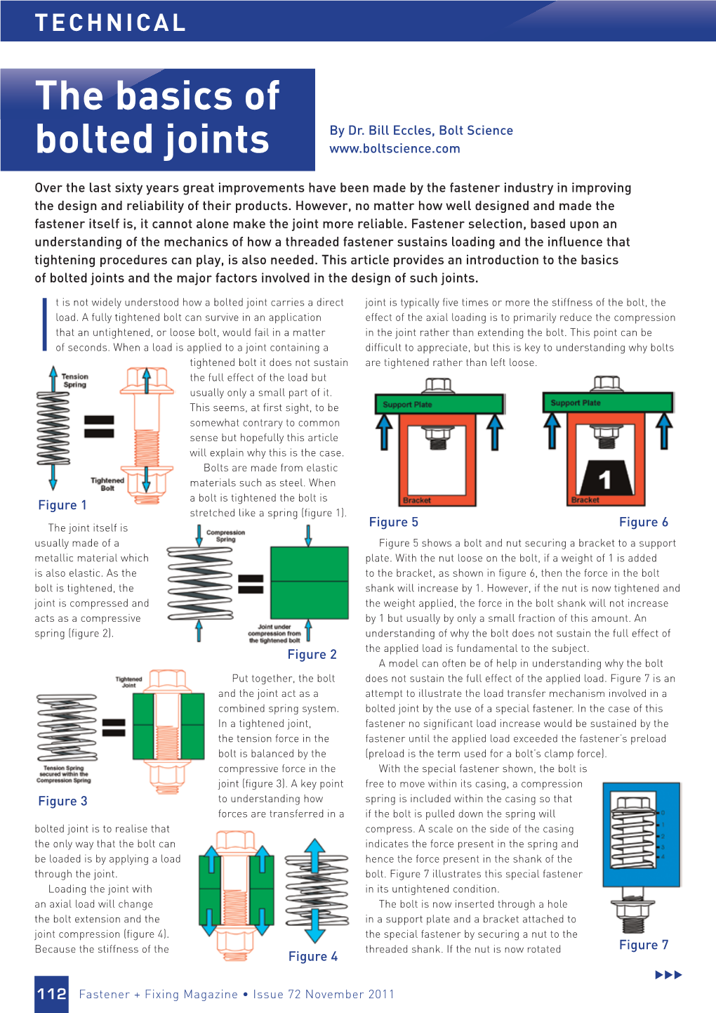 The Basics of Bolted Joints and the Major Factors Involved in the Design of Such Joints