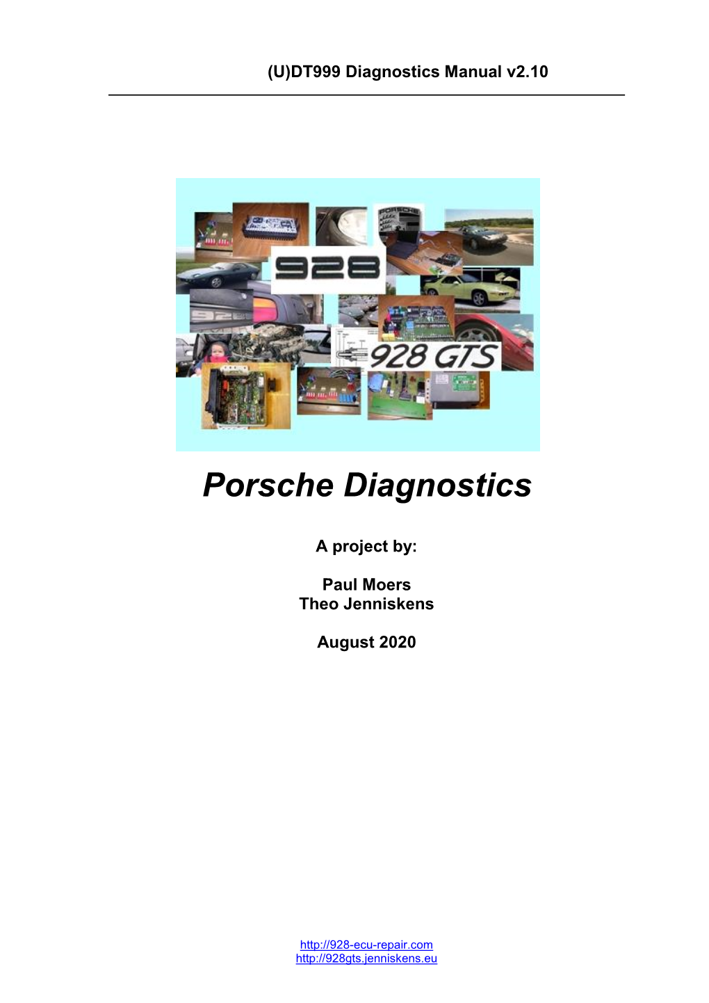 928 Diagnostics Manual V2.8