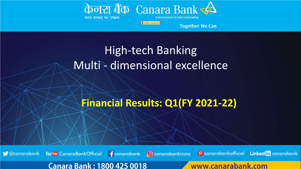 High-Tech Banking Multi - Dimensional Excellence