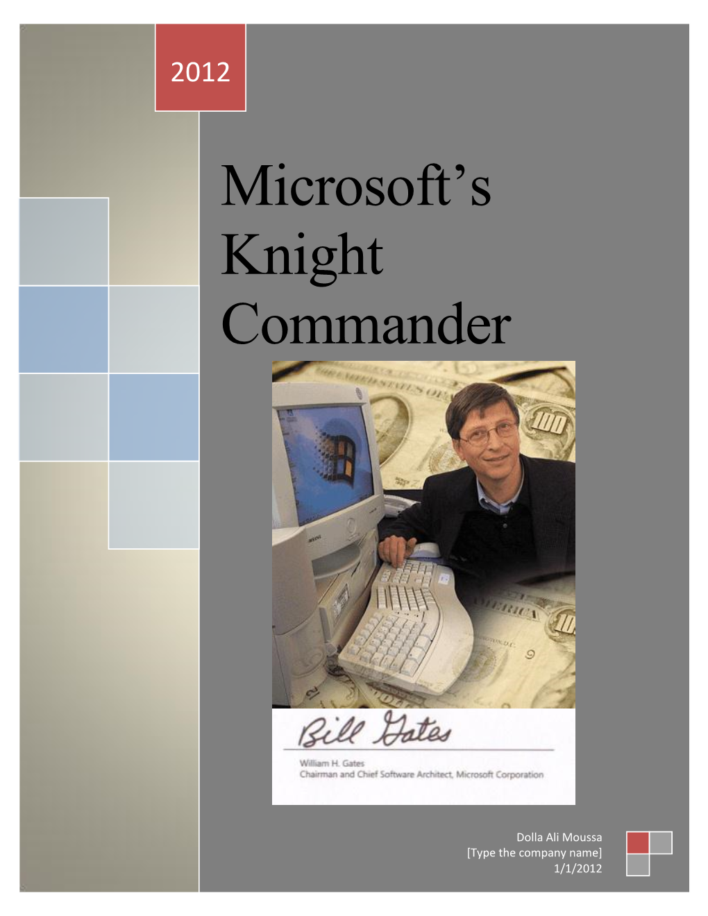 Microsoft's Knight Commander