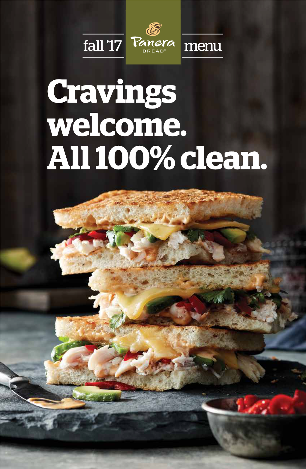 Cravings Welcome. All 100% Clean. Sandwiches Individual Half and Whole Cold Sandwiches Served with a Pickle (5 Cal)