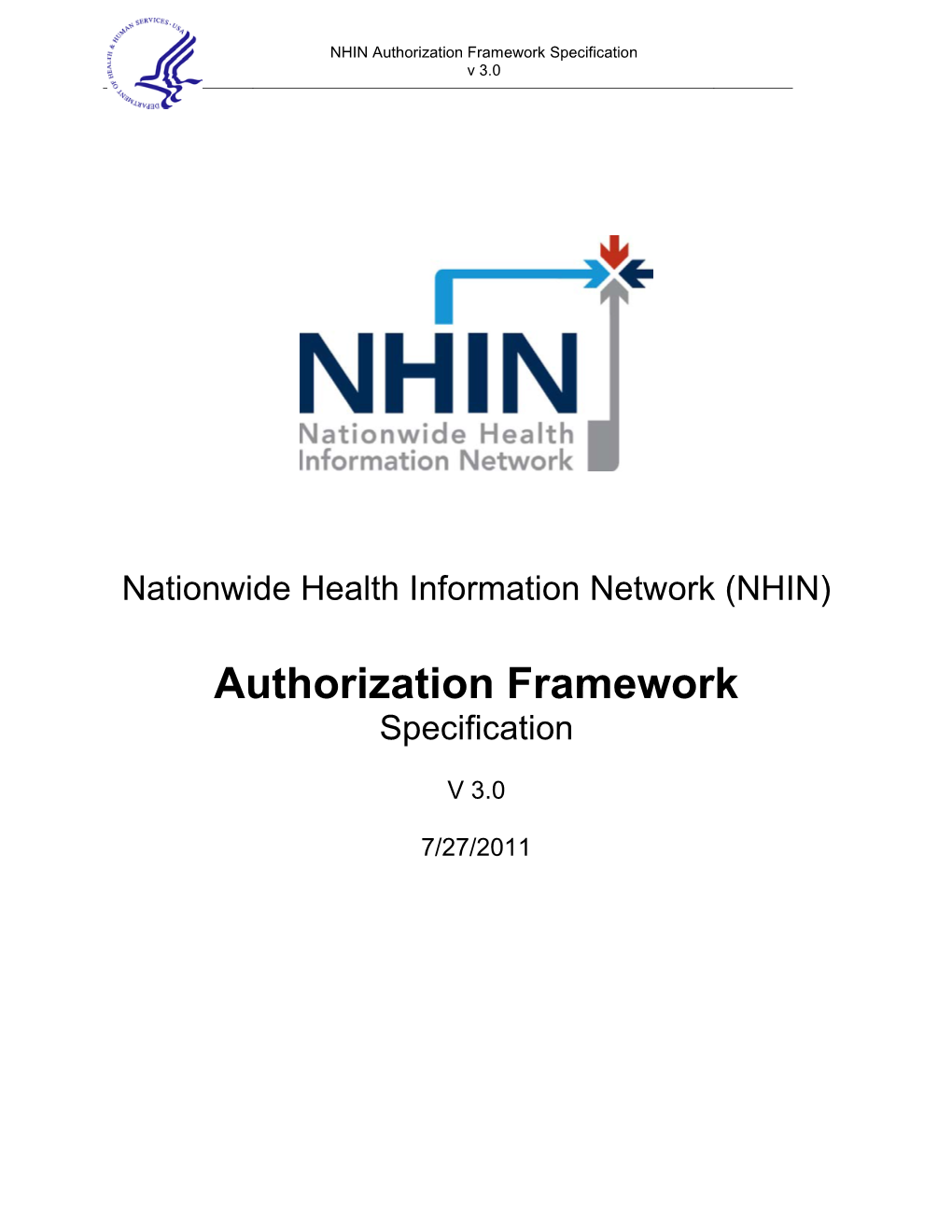 NHIN Authorization Framework Specification