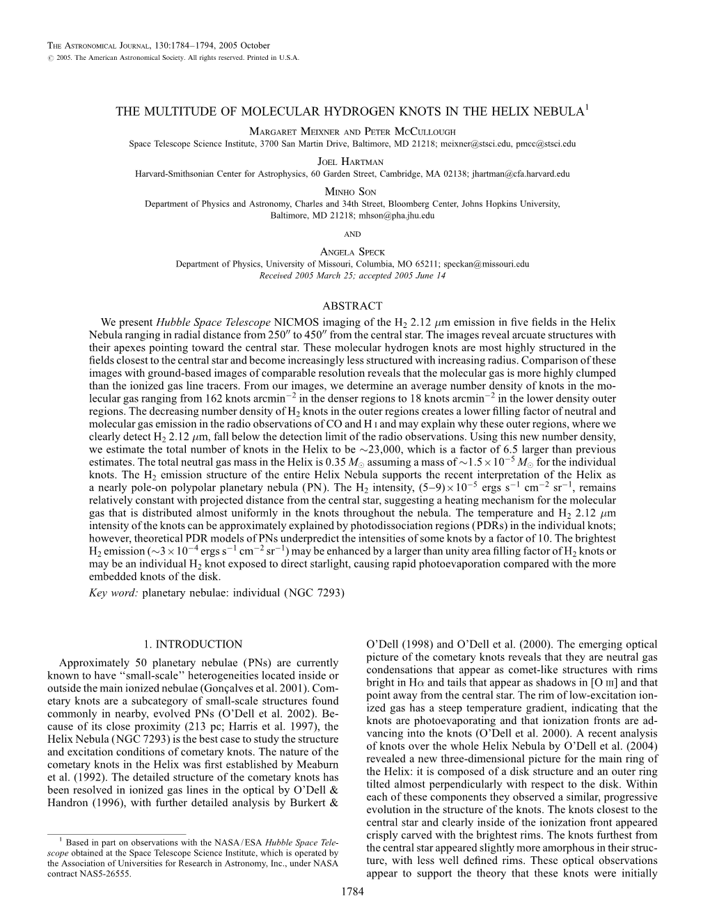 The Multitude of Molecular Hydrogen Knots in the Helix