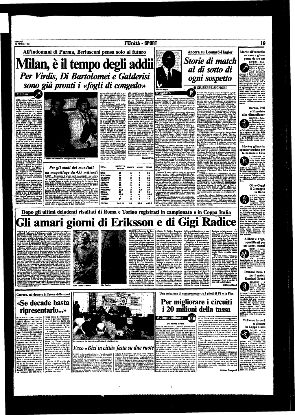 Milan, È Il Tempo Degli Addii ^Rj^^Fnel Corso Di Inci- ^9B^ Denti Divampati Al Di Sotto Di Durante 11 Derby Di Calcio Tra Weat Haiti Ed Arsenal