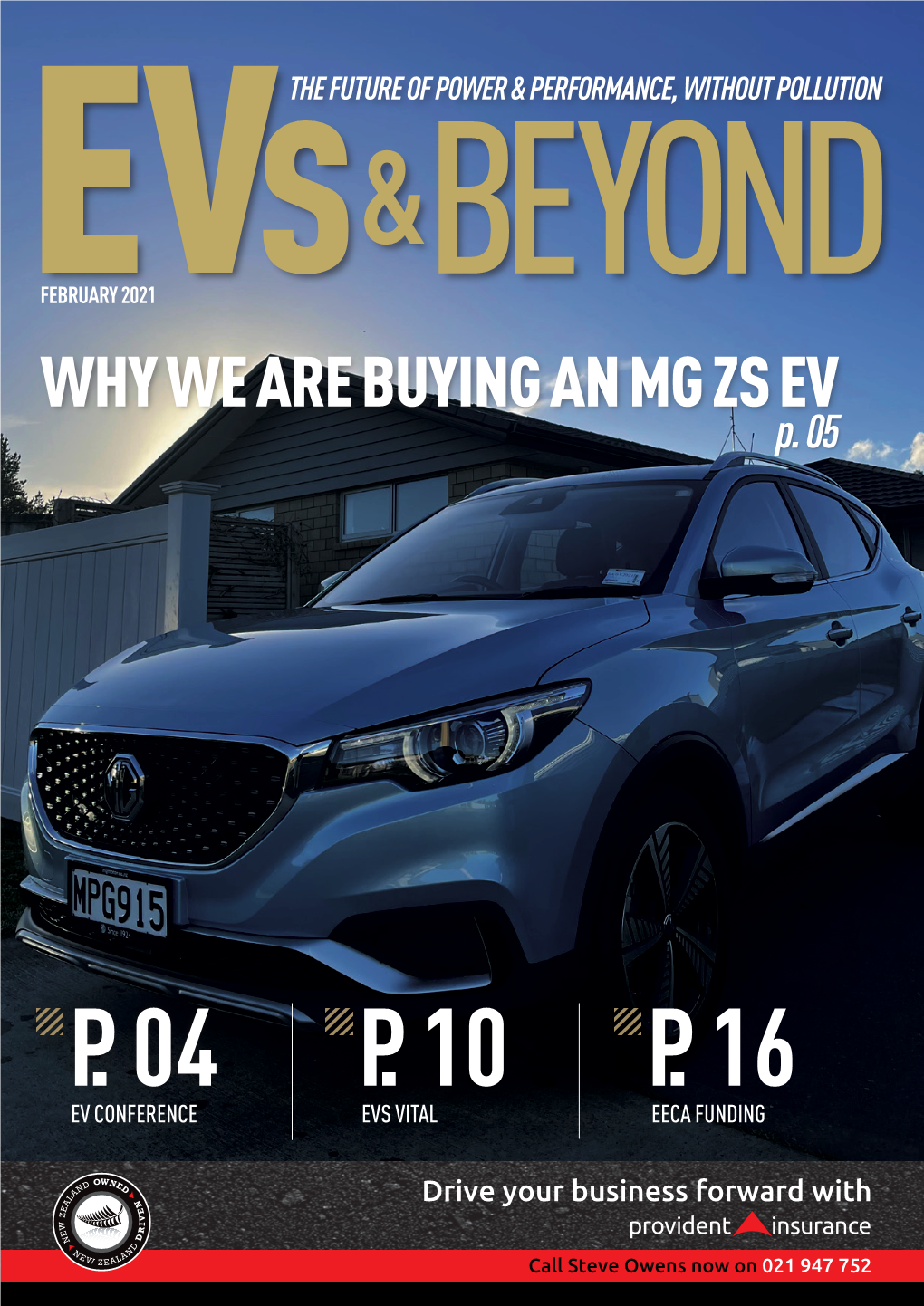 WHY WE ARE BUYING an MG ZS EV P
