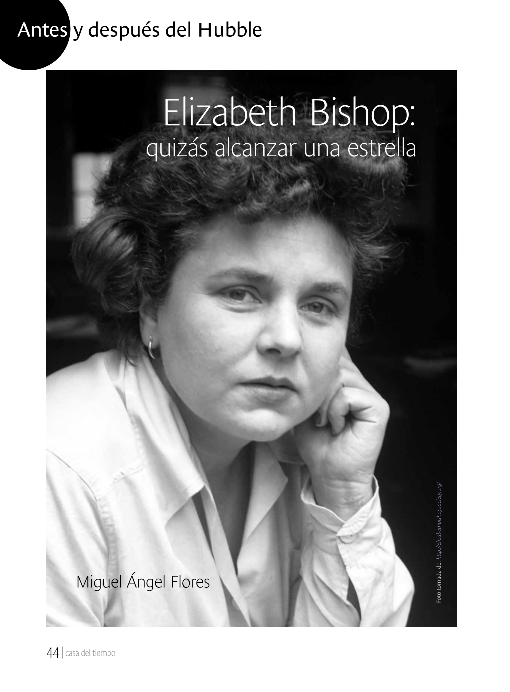Elizabeth Bishop: Quizás Alcanzar Una Estrella