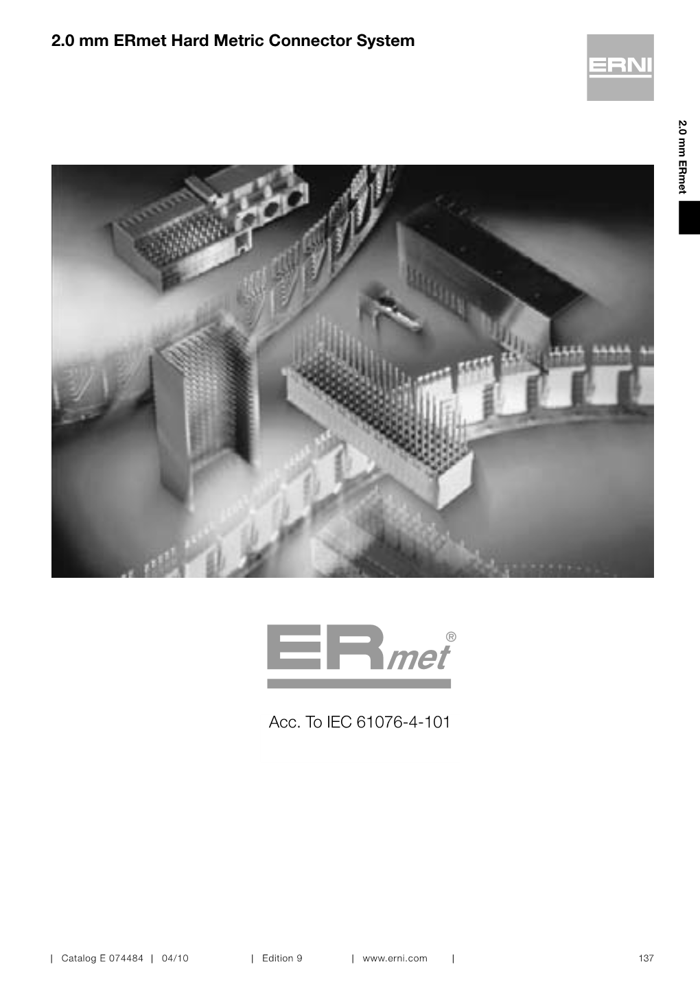 2.0 Mm Ermet Hard Metric Connector System 2.0 Mm Ermet