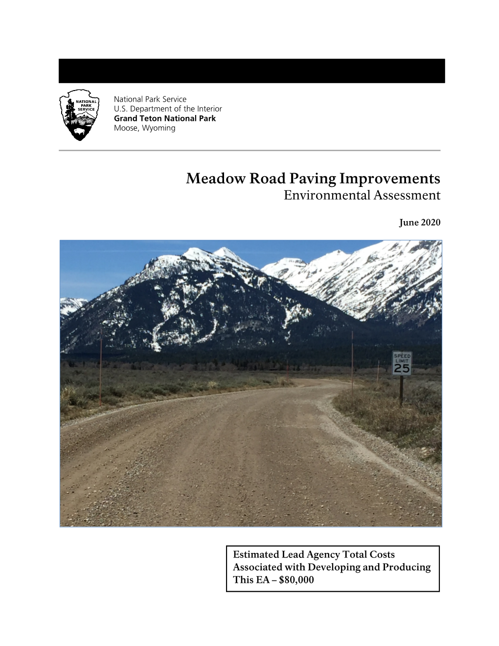 Meadow Road Paving Improvements Environmental Assessment