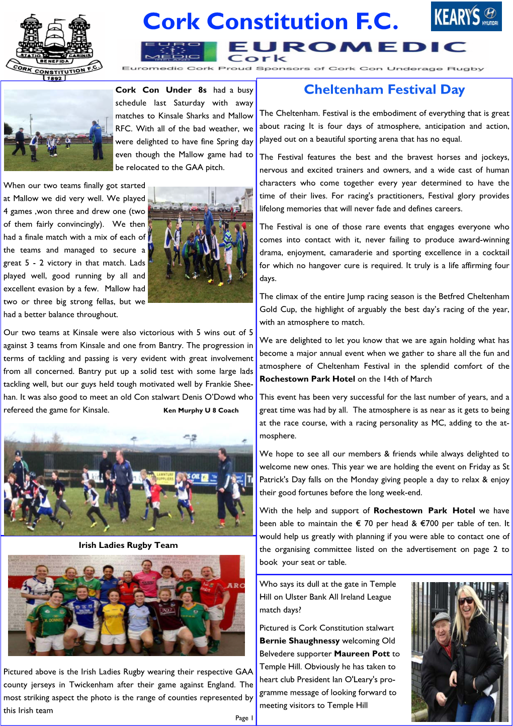 CCFC U8's Update .Pub