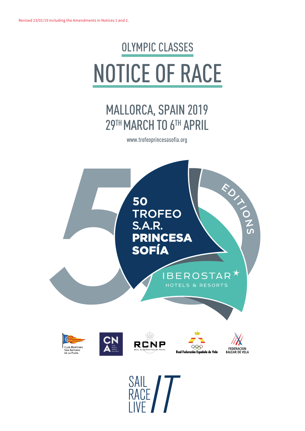 Notice of Race