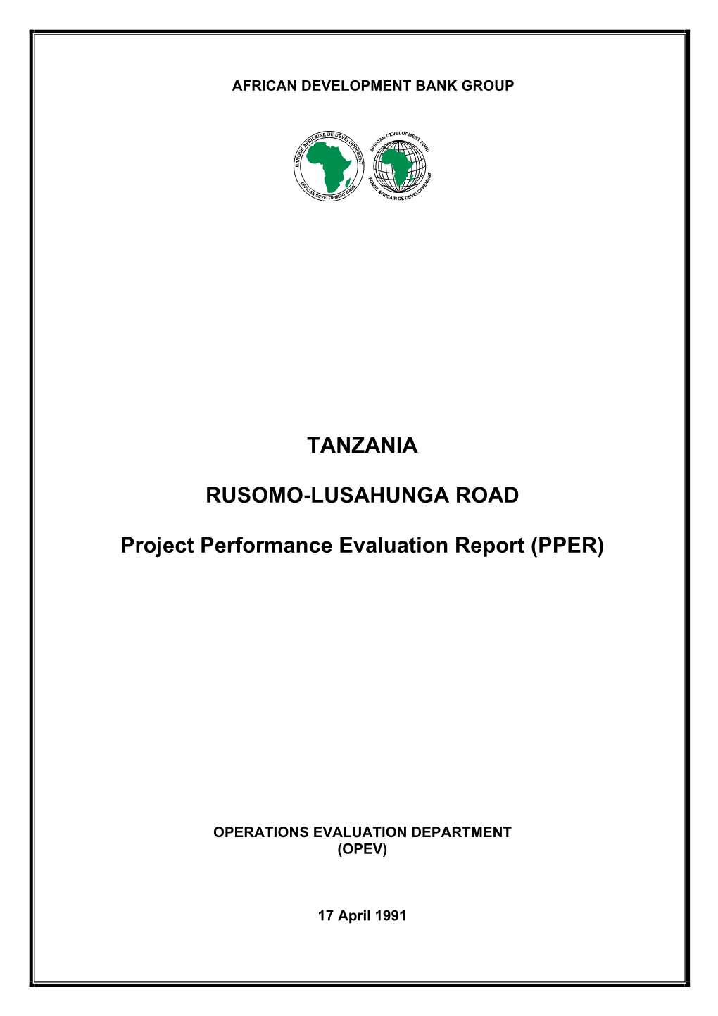 Tanzania: Rusoma