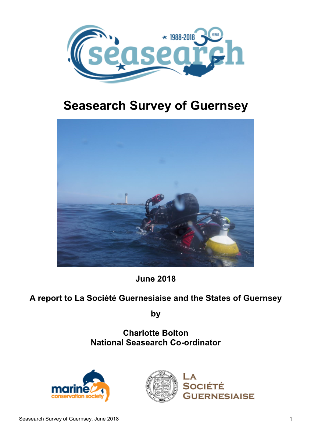 Seasearch Survey of Guernsey
