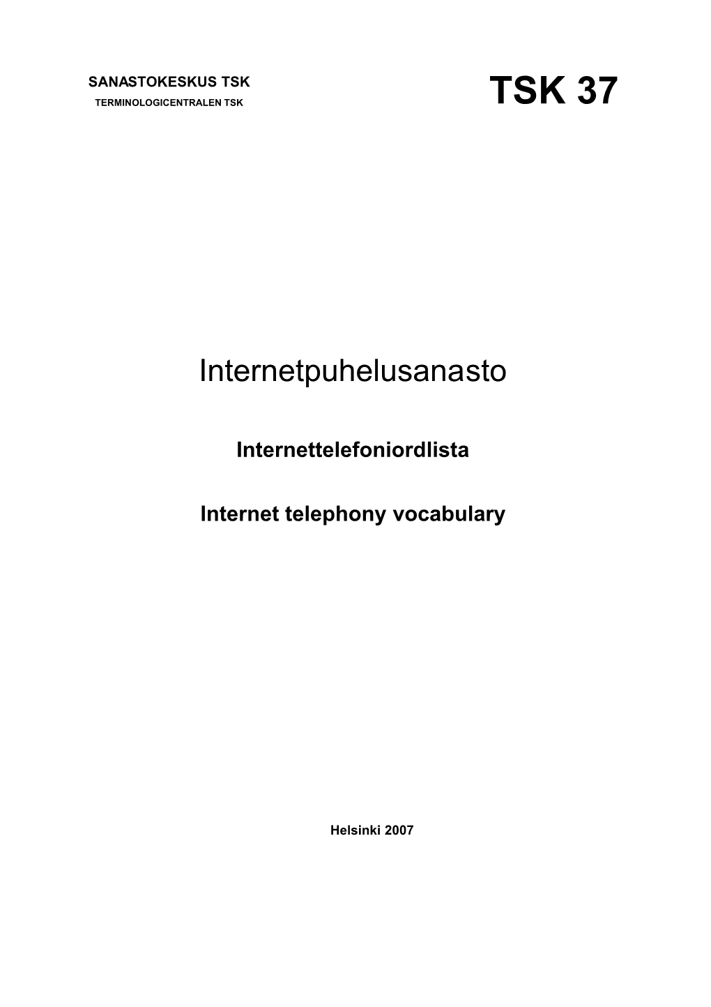 Internetpuhelusanasto