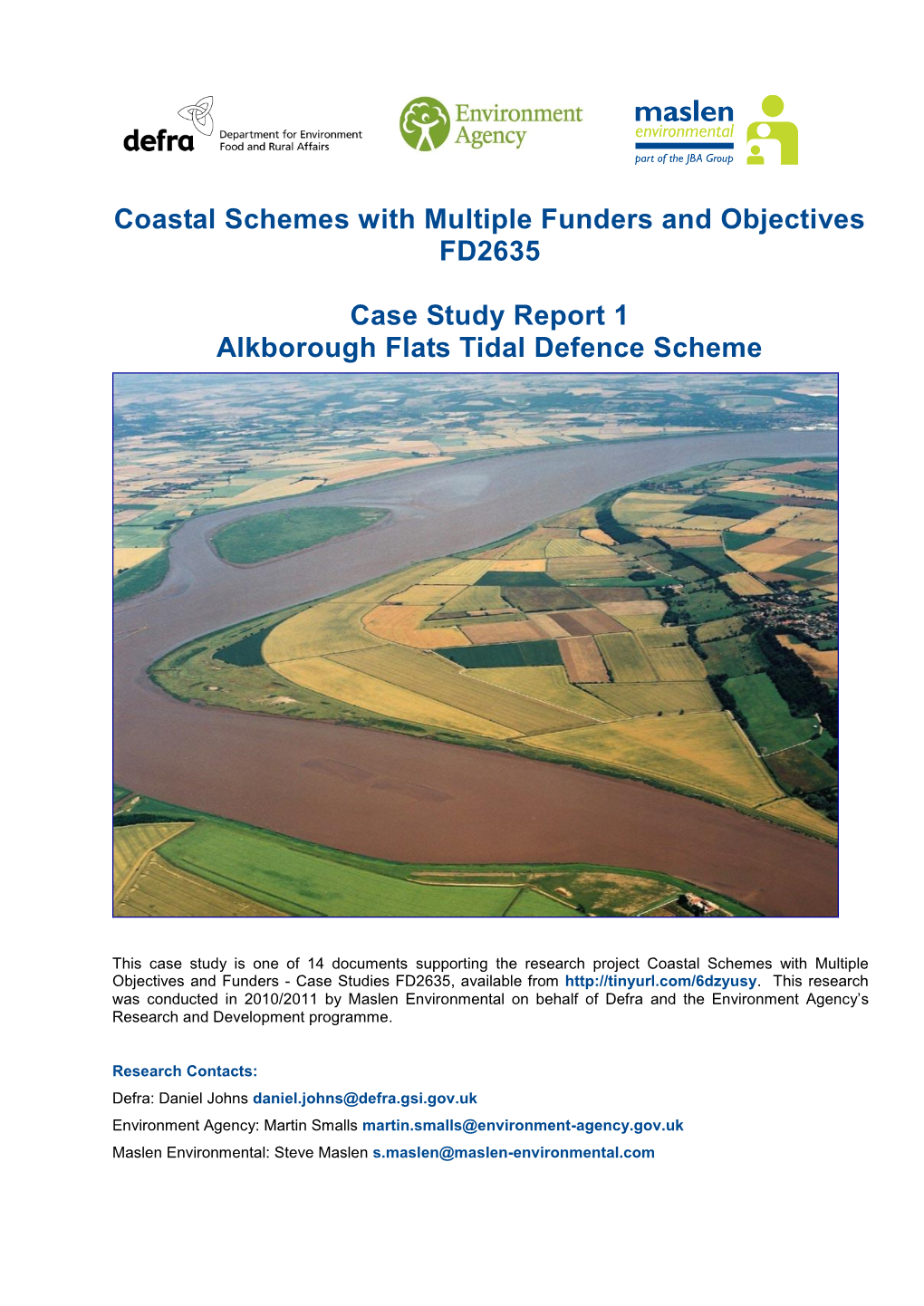 Case Study 1 Alkborough Flats Tidal Defence Scheme - FD2635.Doc 2