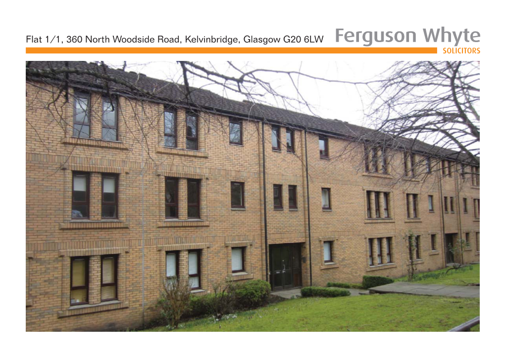 Flat 1/1, 360 North Woodside Road, Kelvinbridge, Glasgow G20