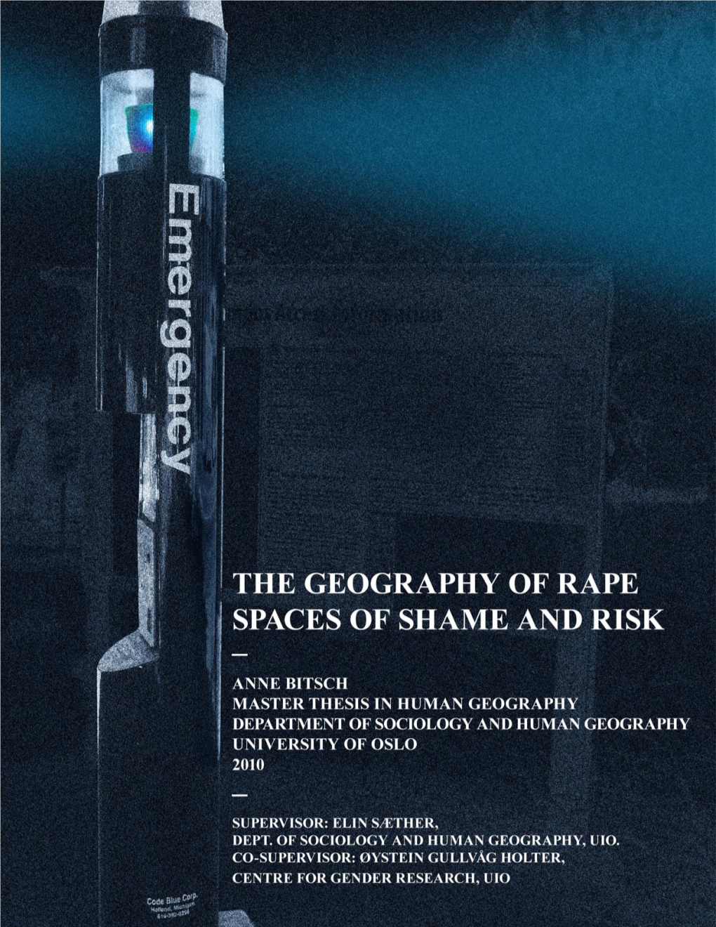 Investigating the Geography of Rape