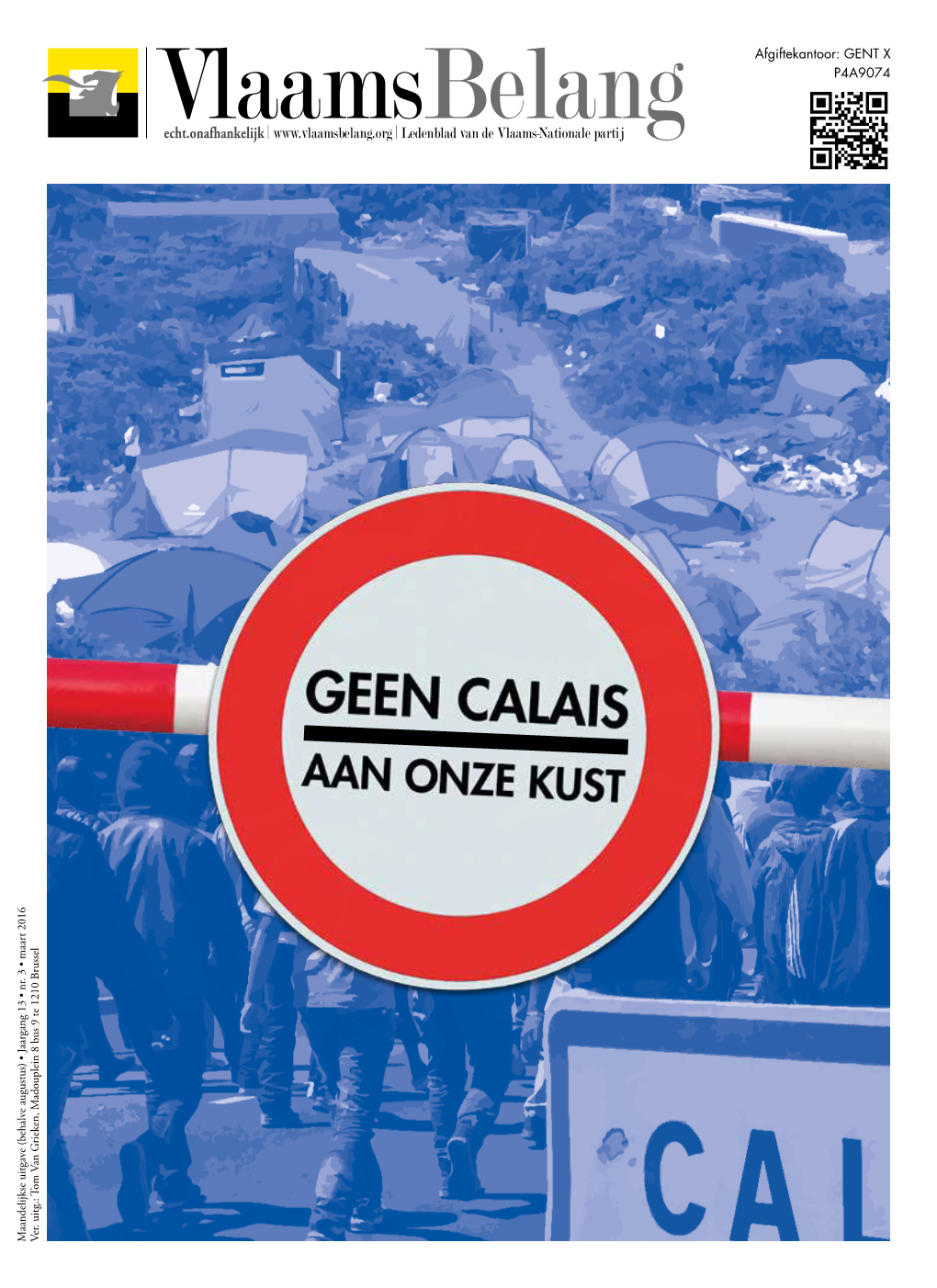 Ledenblad Van De Vlaams-Nationale Partij