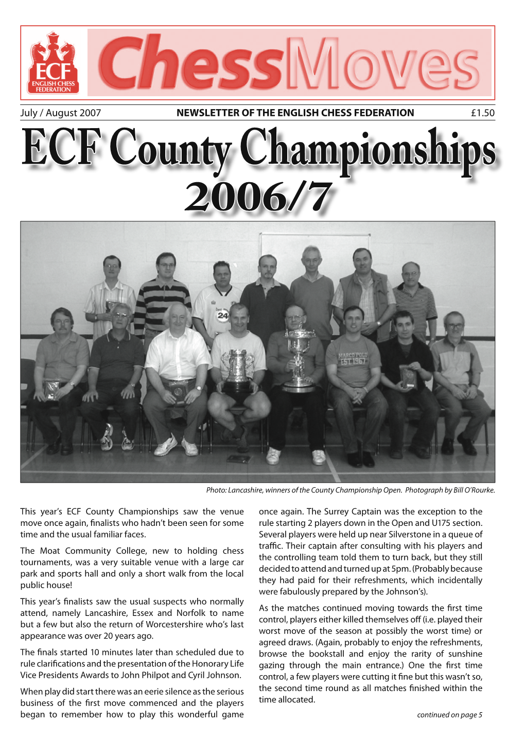 ECF County Championships 2006/7