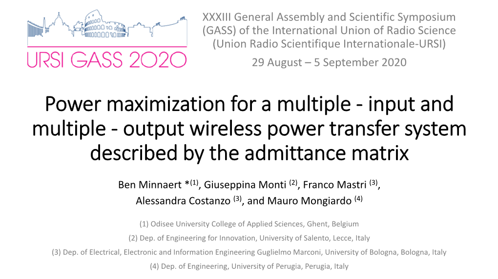 Optimizing the Power Output for a Capacitive Wireless Power Transfer