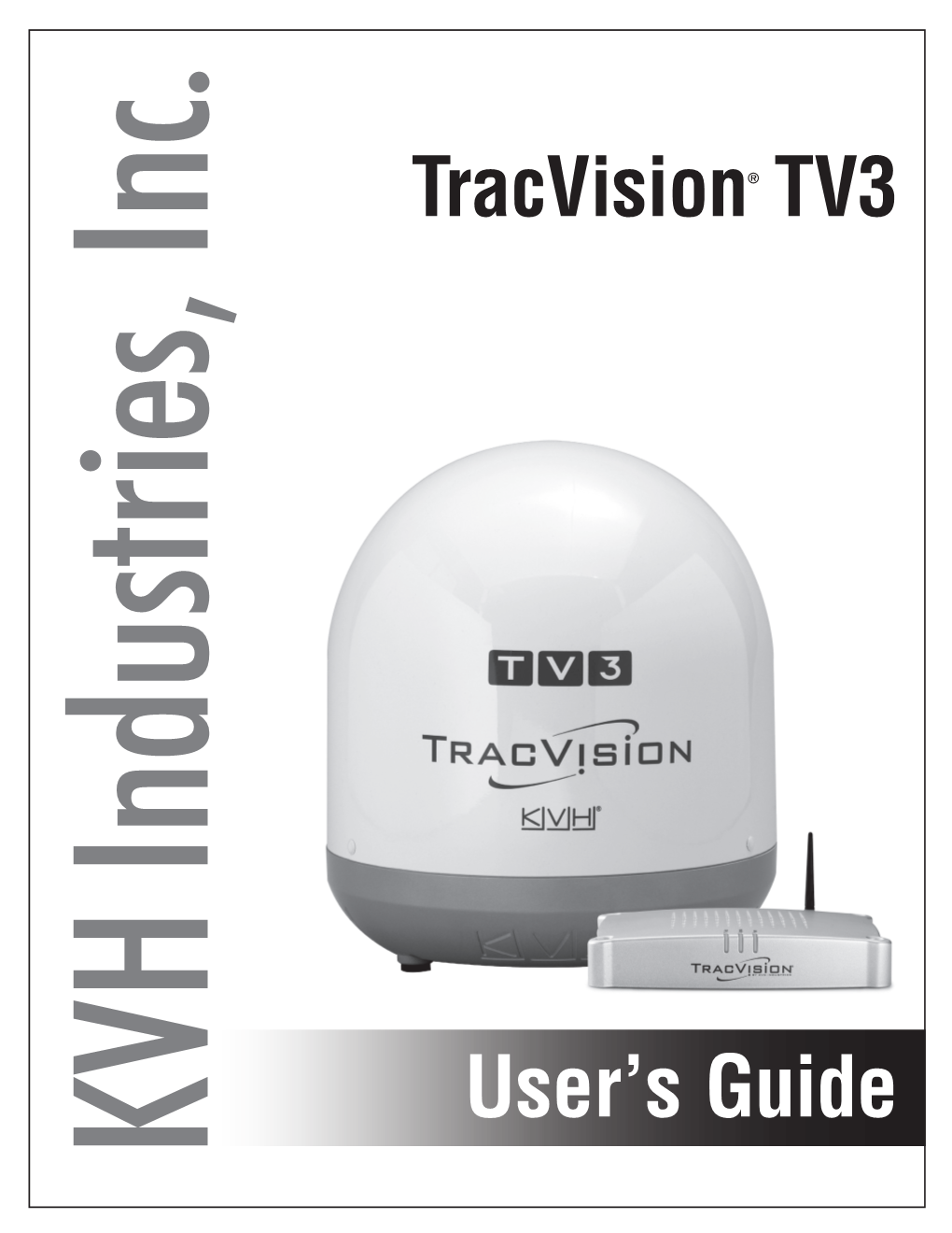 Tracvision TV3 User's Guide