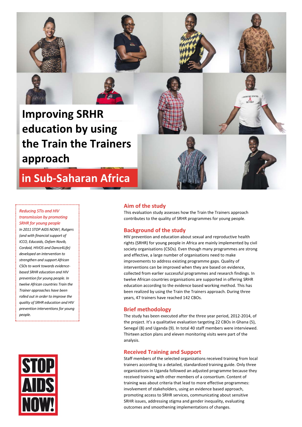 Improving SRHR Education by Using the Train the Trainers Approach.Pdf