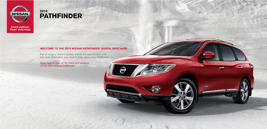 2014 Pathfinder® ®