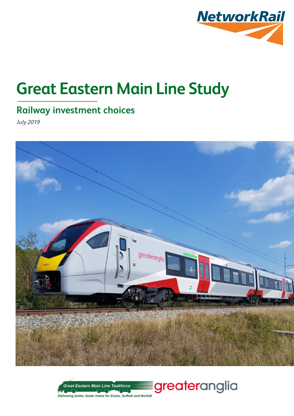 Great Eastern Main Line Study Railway Investment Choices July 2019