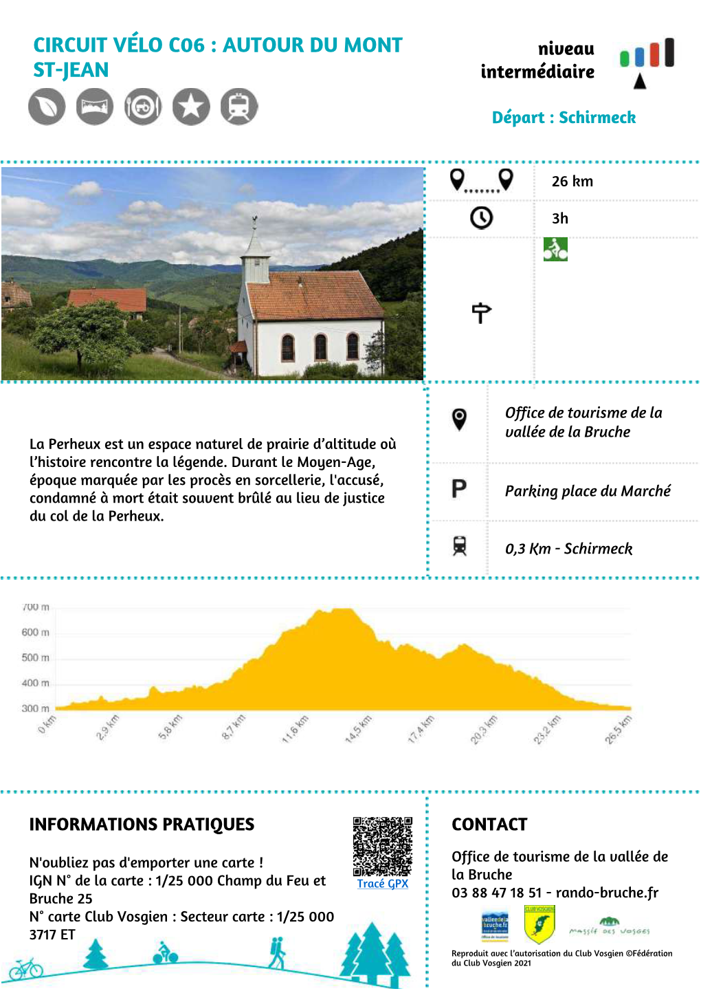 Circuit Vélo C06 : Autour Du Mont St-Jean