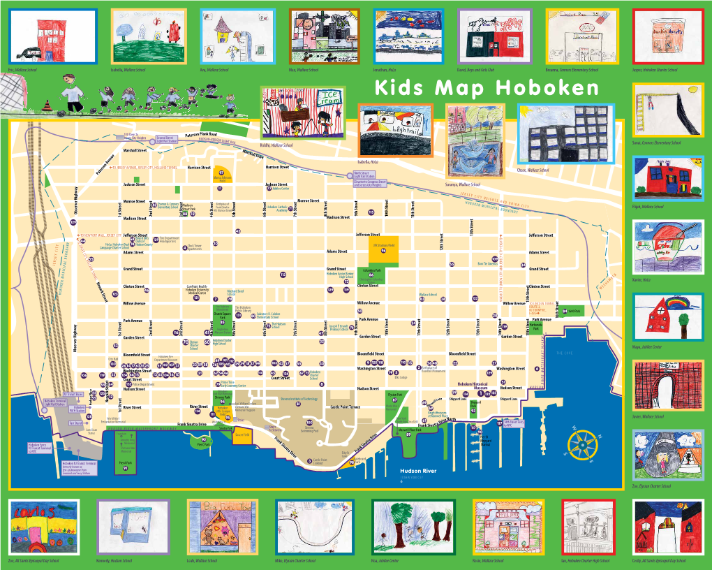 Kids Map Hoboken