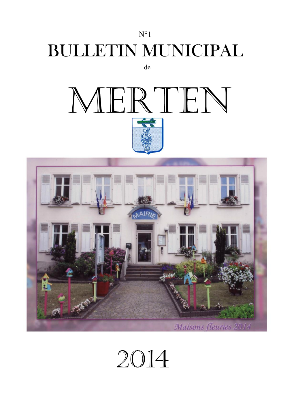 BULLETIN MUNICIPAL De MERTEN