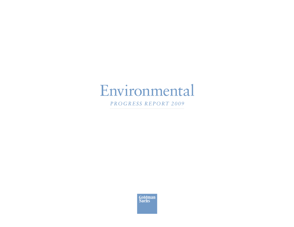 Environmental Report 2009