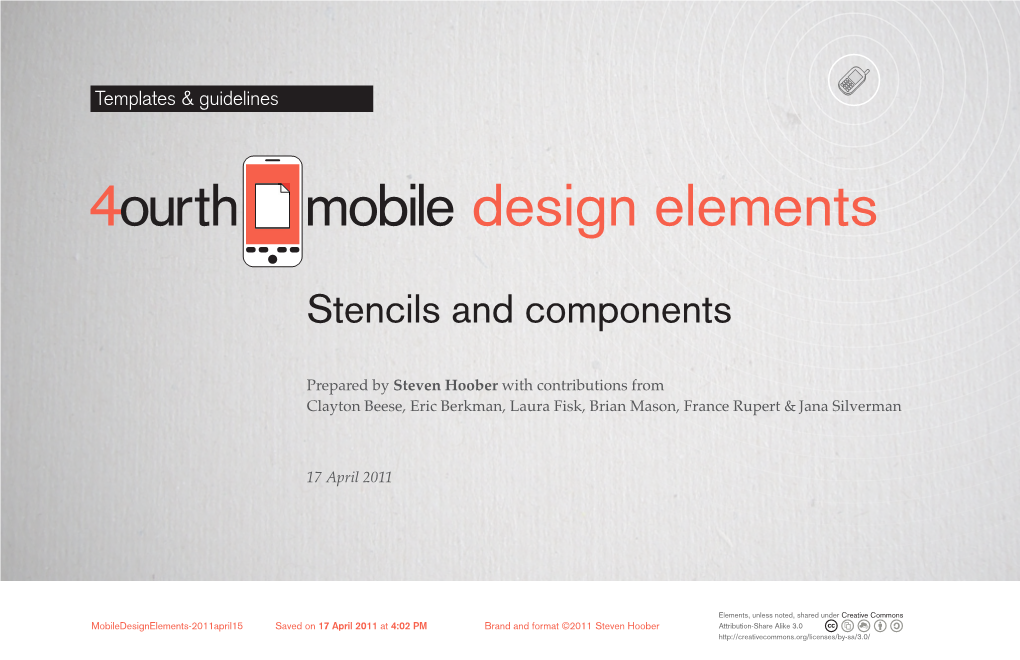 Stencils and Components