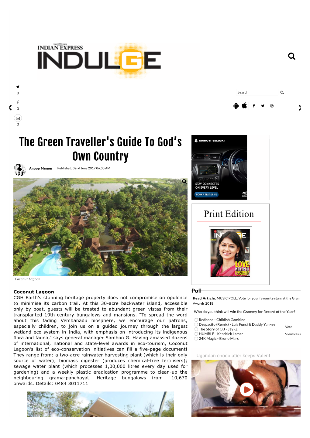 The Green Traveller's Guide to Gods Own Country – the New Indian Express