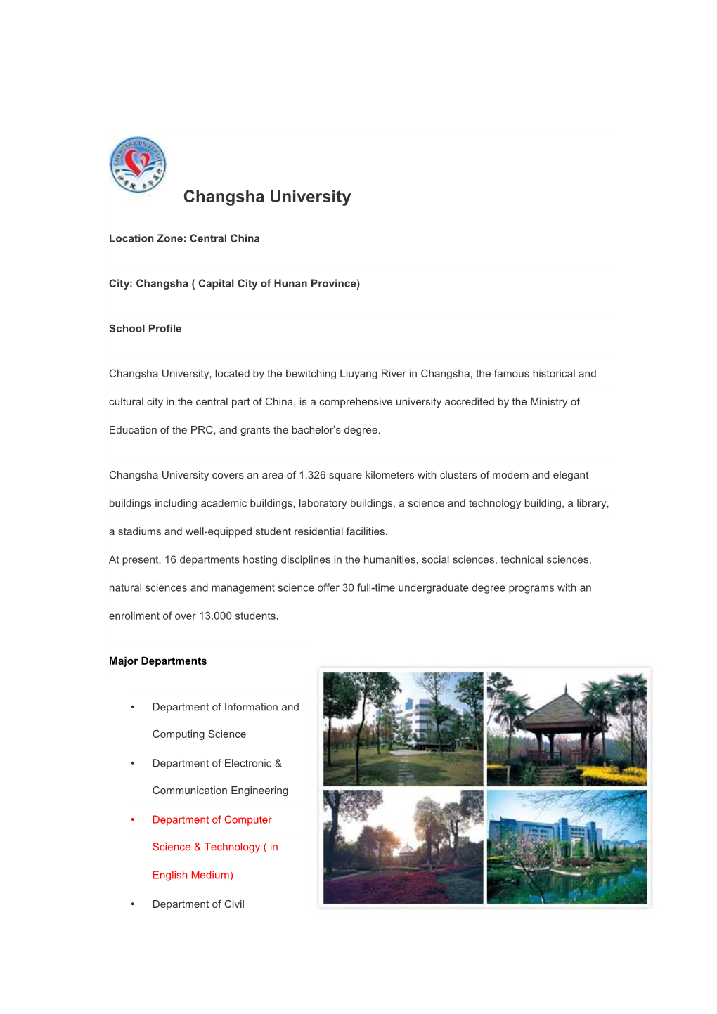 Changsha University