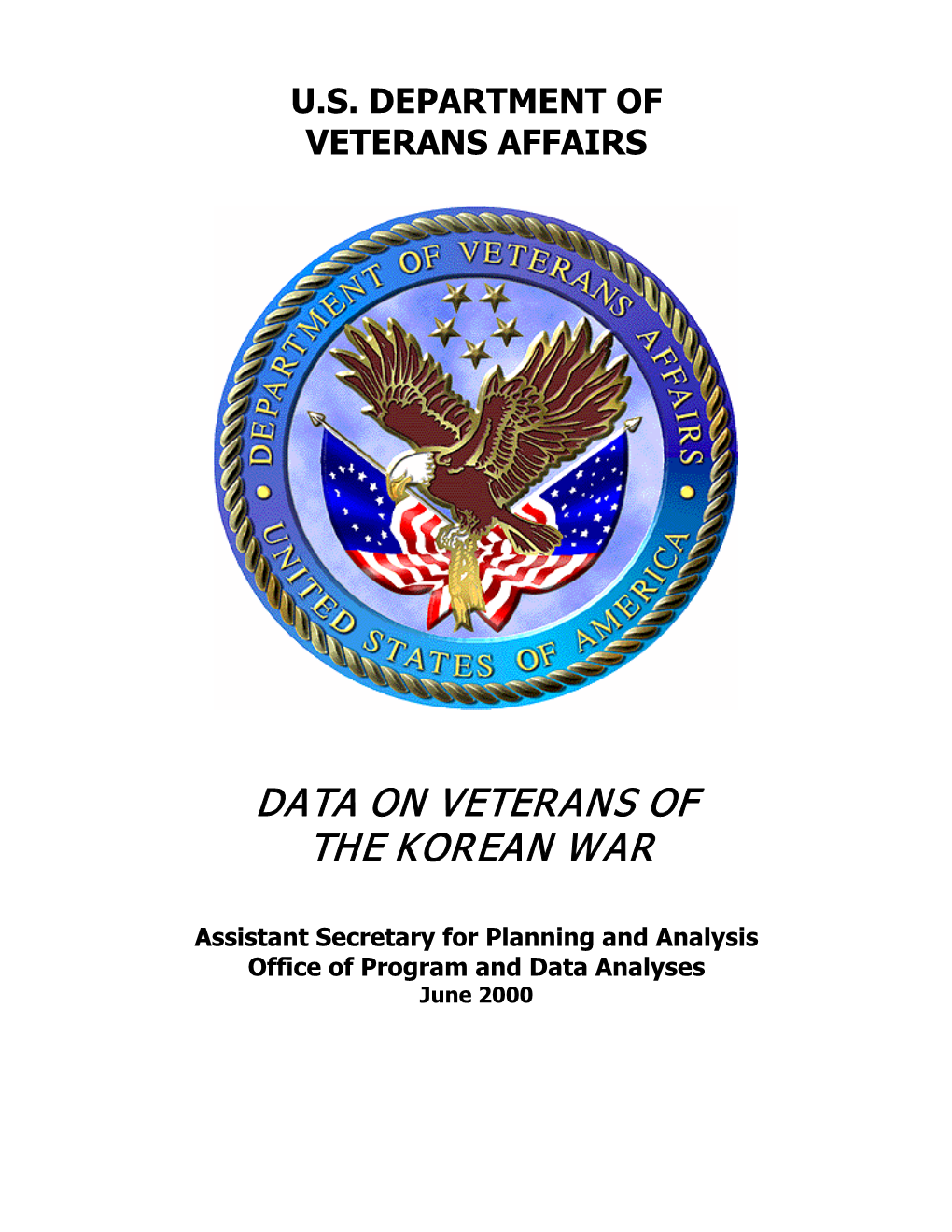 Data on Veterans of the Korean War, June 2000