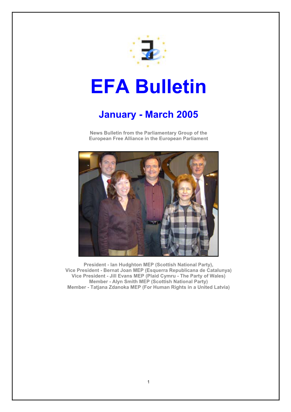EFA Bulletin