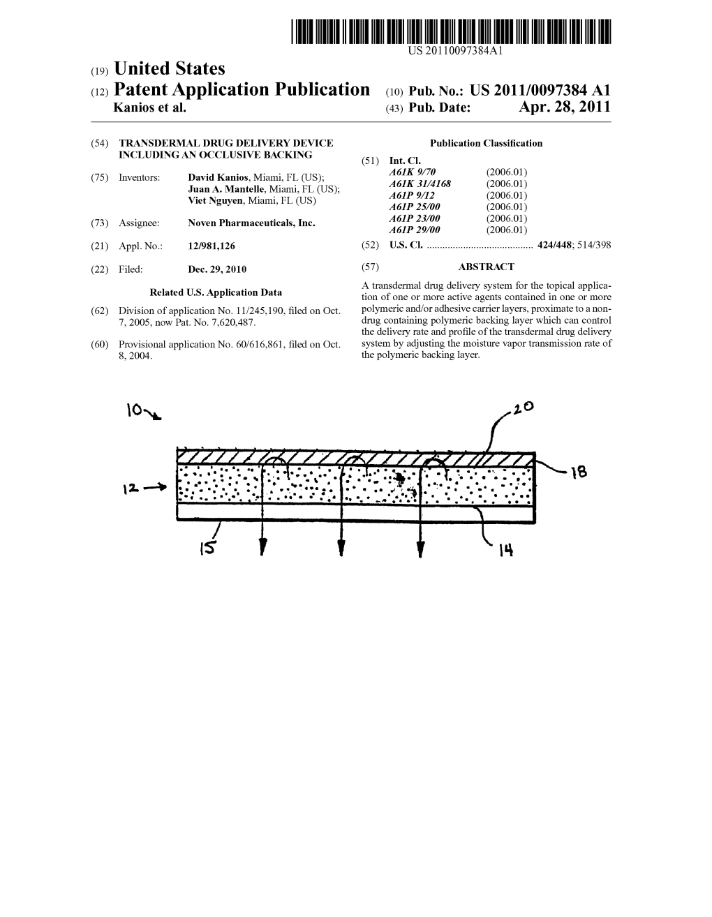 (19) United States (12) Patent Application Publication (10) Pub