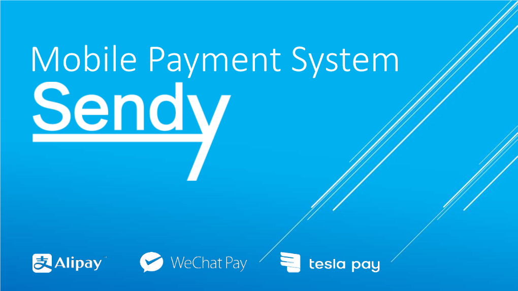 SENDY – the Only Payment System in Russia for Performing Transactions Using a Smartphone (Payments / Transfers), Based on QR-Code Technology