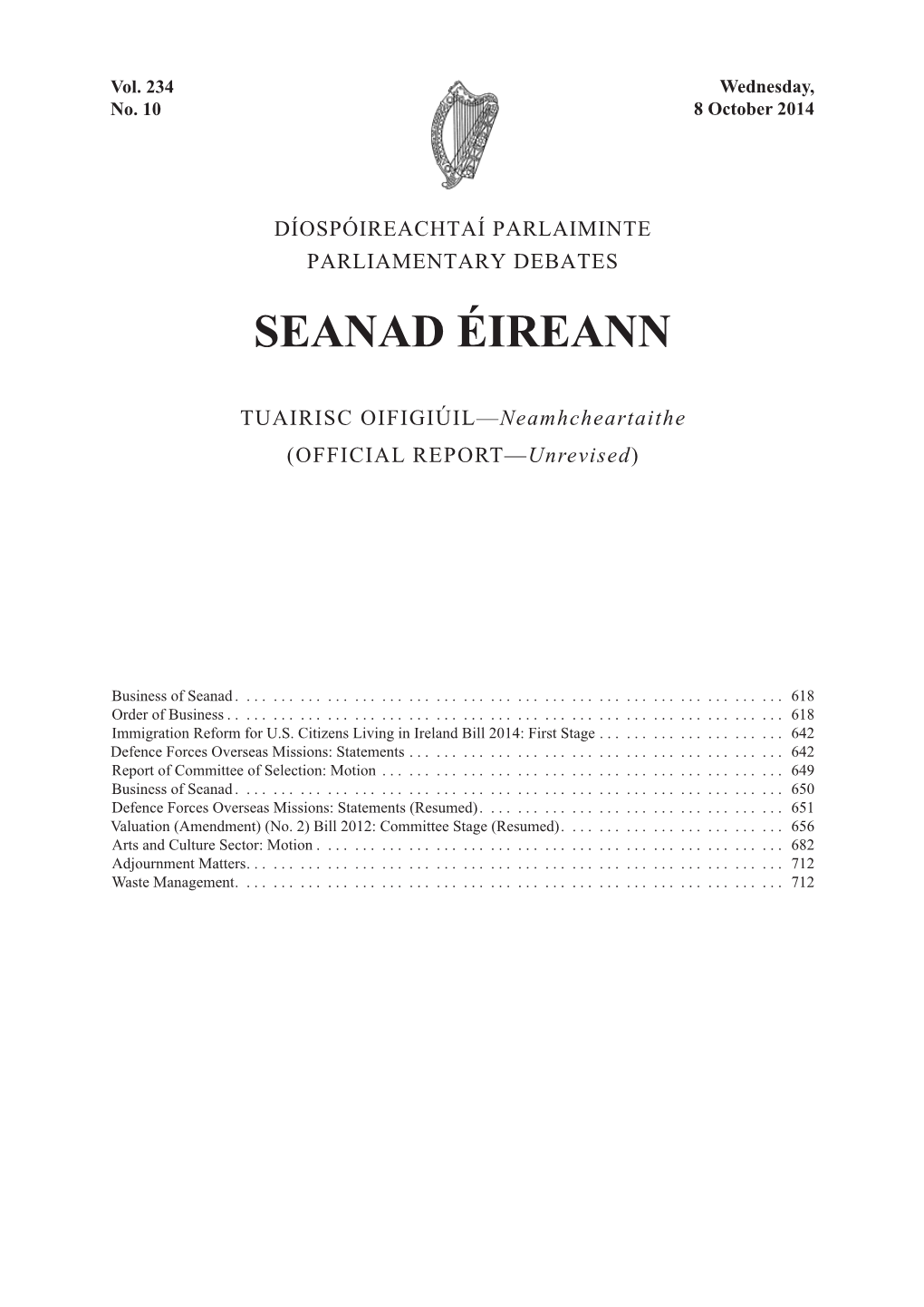 Seanad Éireann