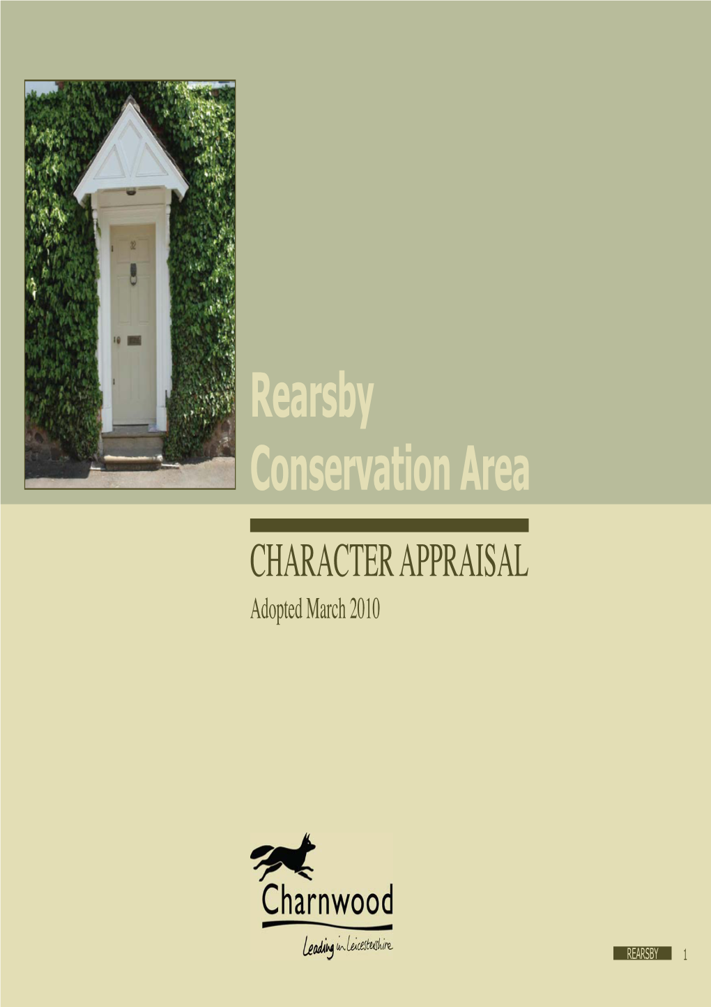 Rearsby Conservation Area Illustrated Appraisal